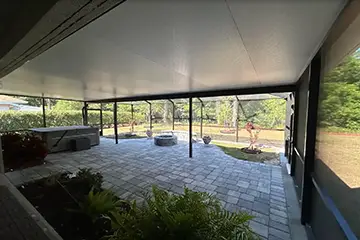 Insulated elite roof and screen enclosure